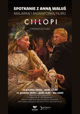 Spotkanie z Anną Waluś – malarką i animatorką filmu „Chłopi” połączone z projekcją filmu „Chłopi”